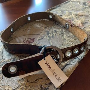 Women’s leather belt